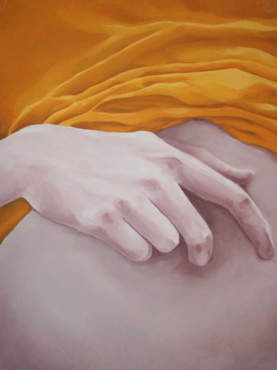 Painting of Nokkvi's hand